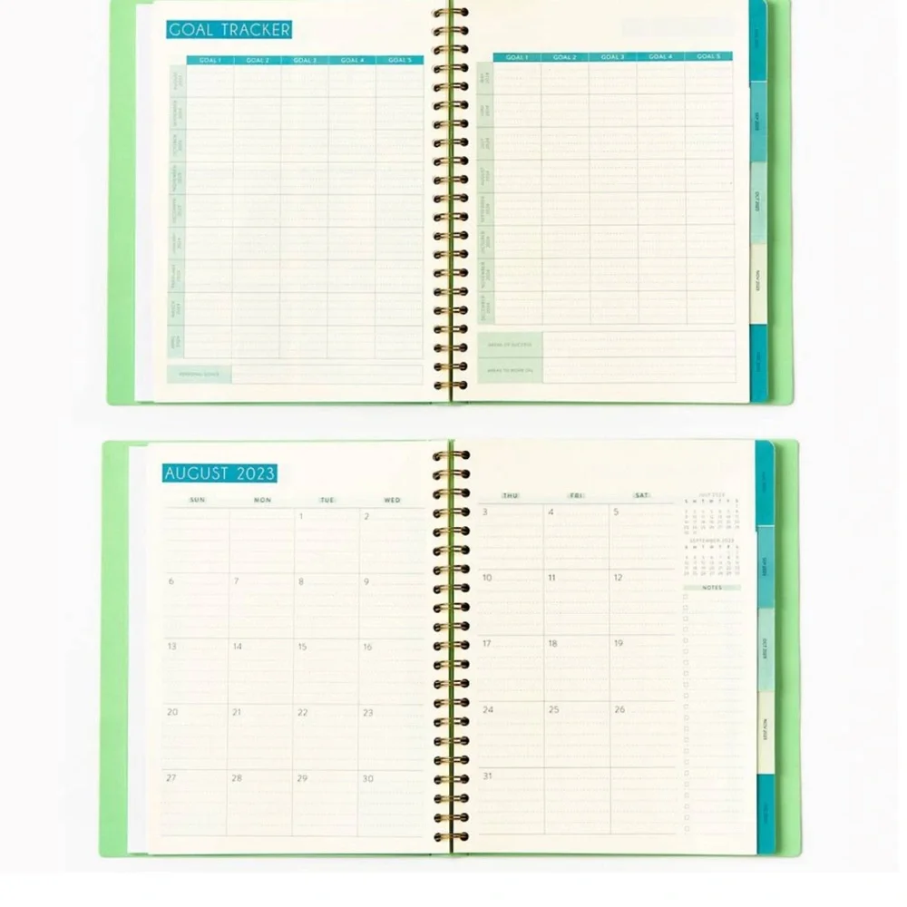 Paper Source 2023-2024 Pixel Blocks Student & Teacher Weekly Planner